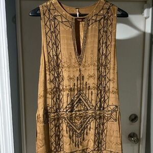 Free People Love Story Beaded Mini dress